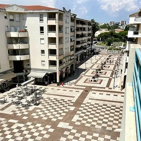 アパート Antibes Les Pins 2 Pieces Terrasse Piscine